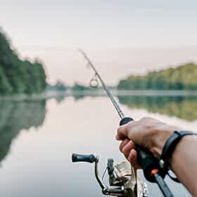 Person fishing